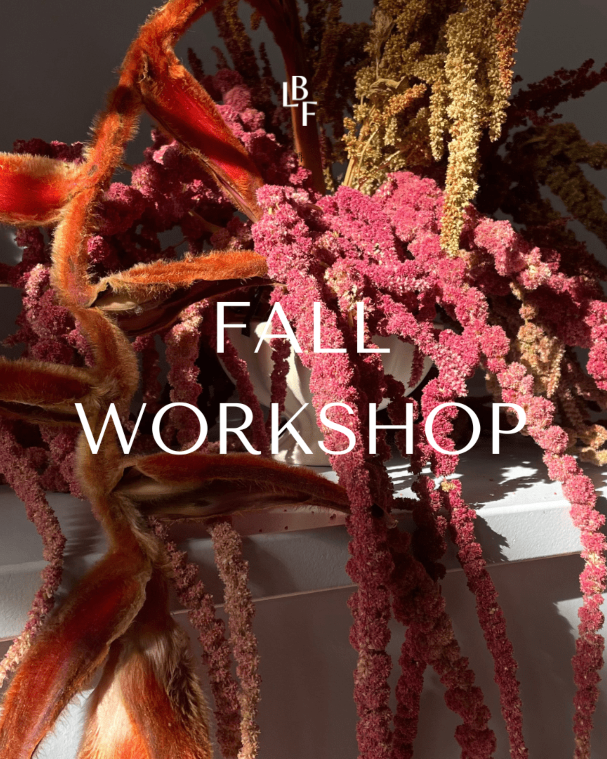 La Bomba Floristry Workshops WORKSHOP: FALL EDITION La Bomba Floristry Vancouver Canada