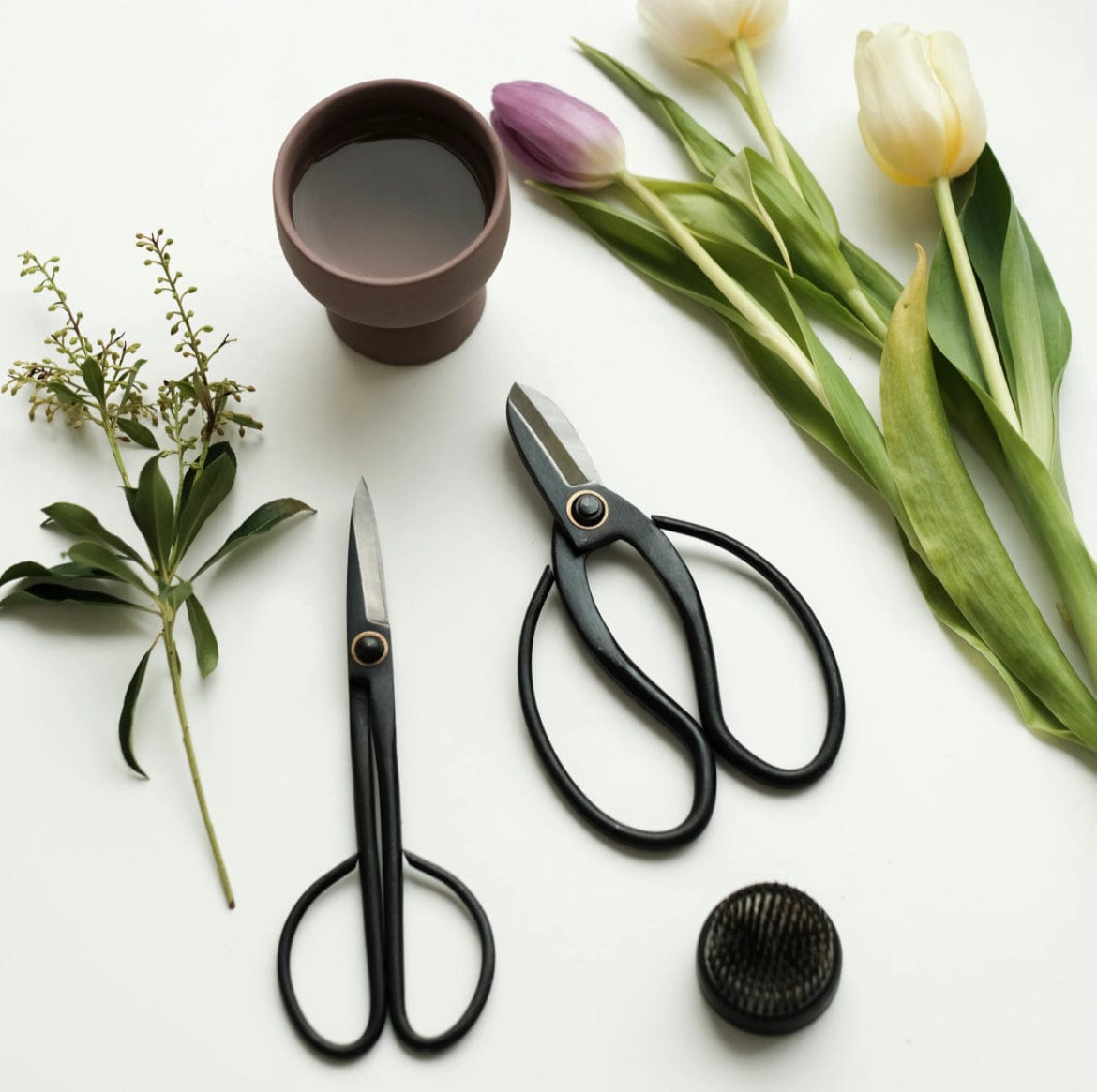 Camilia Supply Ikebana Scissors - Wide La Bomba Floristry Vancouver Canada