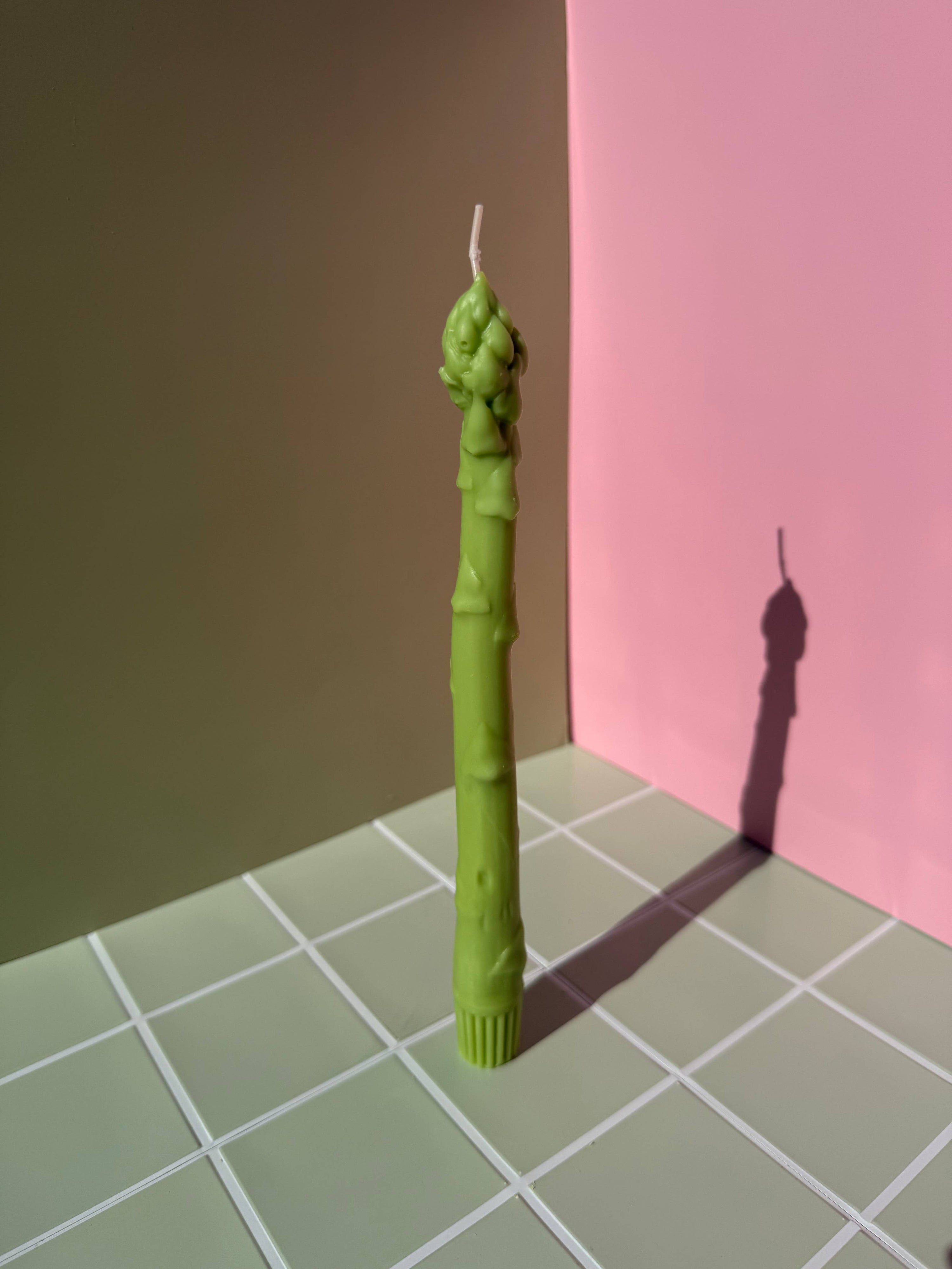 Candle Lume Asparagus Pillar Beeswax Candle – Handmade Botanical Candle | Natural Beeswax Decor | Vegetable-Inspired Candle | Unique Gift Idea La Bomba Floristry Vancouver Canada Asparagus Pillar Beeswax Candle – Handmade Botanical Candle | Natural Beeswax Decor | Vegetable-Inspired Candle | Unique Gift Idea