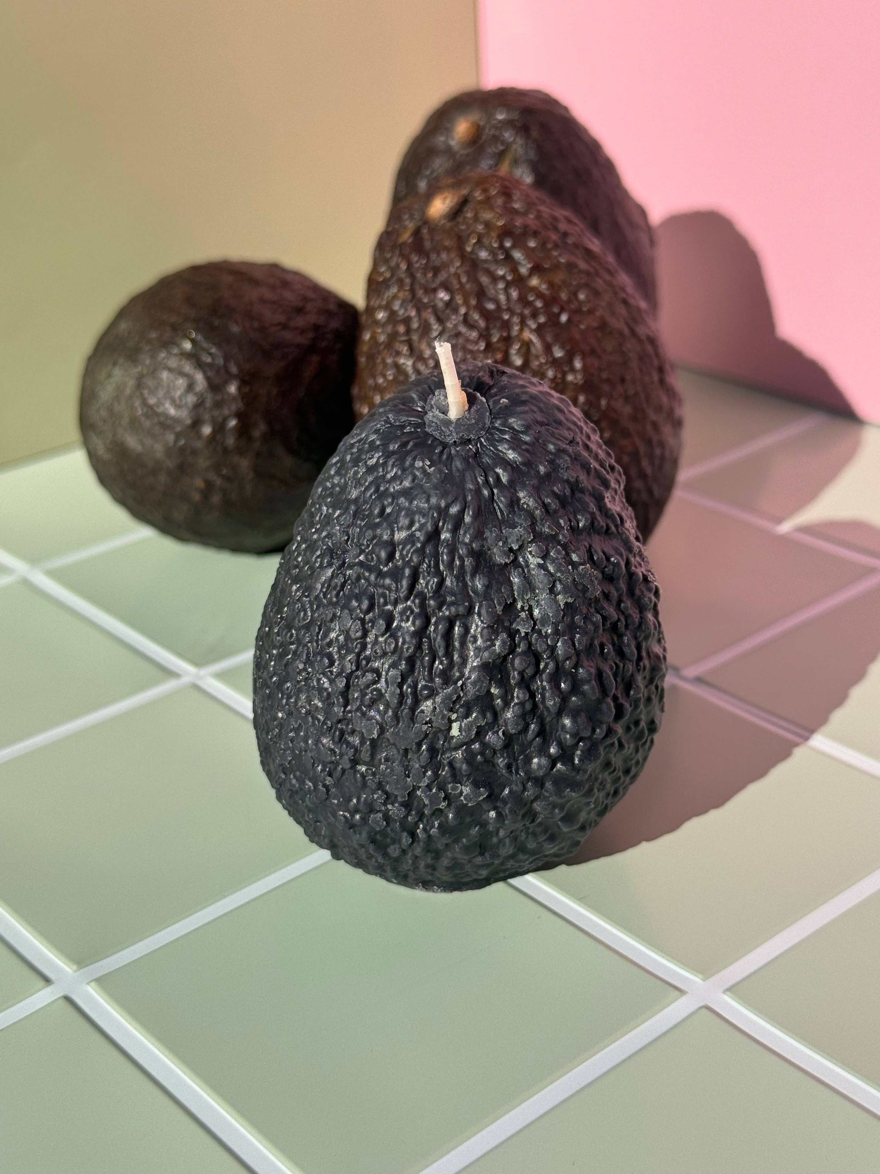 Candle Lume Avocado Candle | Handmade Beeswax Fruit Candle | Natural Home Decor & Gift La Bomba Floristry Vancouver Canada Avocado Candle | Handmade Beeswax Fruit Candle | Natural Home Decor & Gift