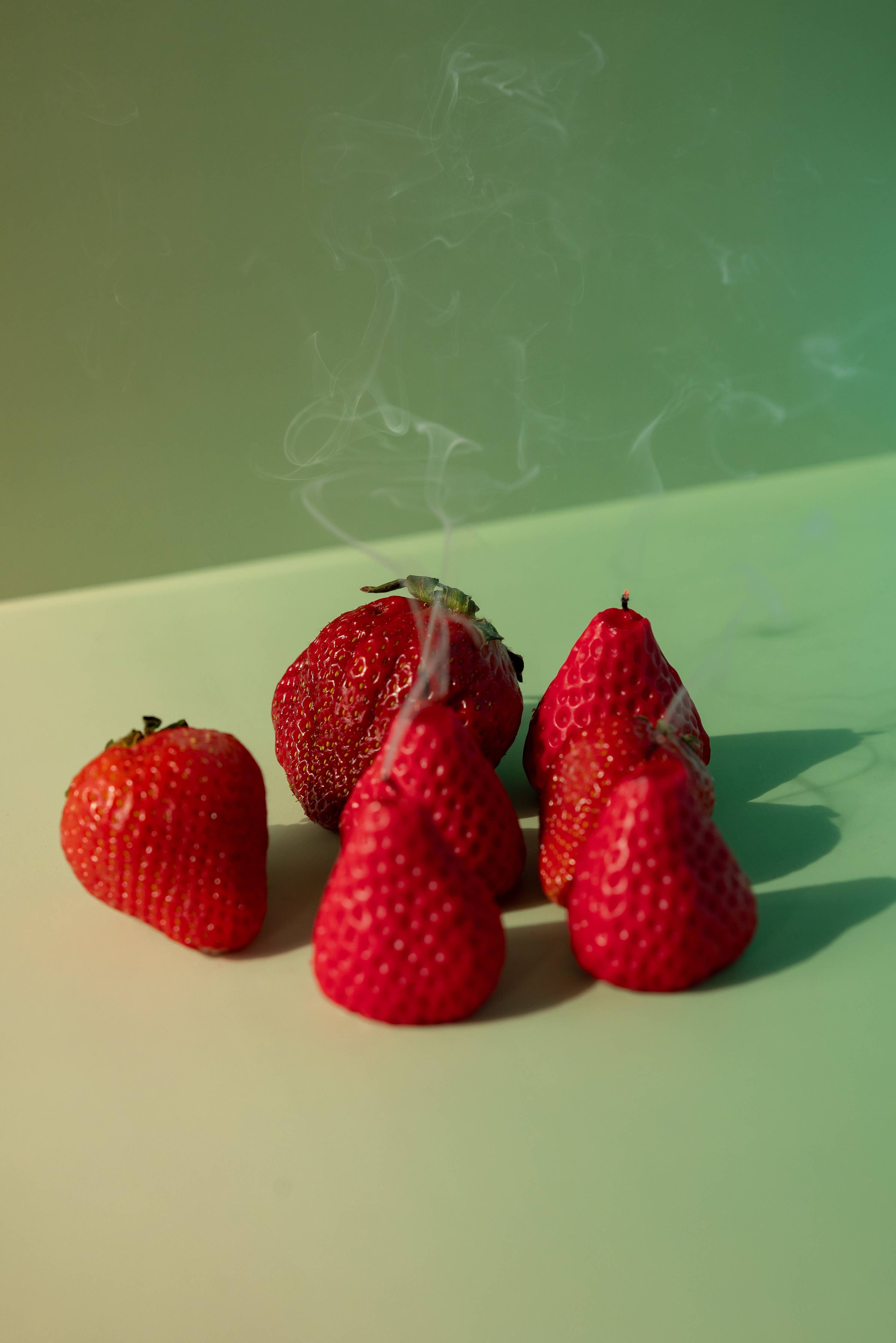 Candle Lume Strawberry Candles La Bomba Floristry Vancouver Canada Strawberry Candles