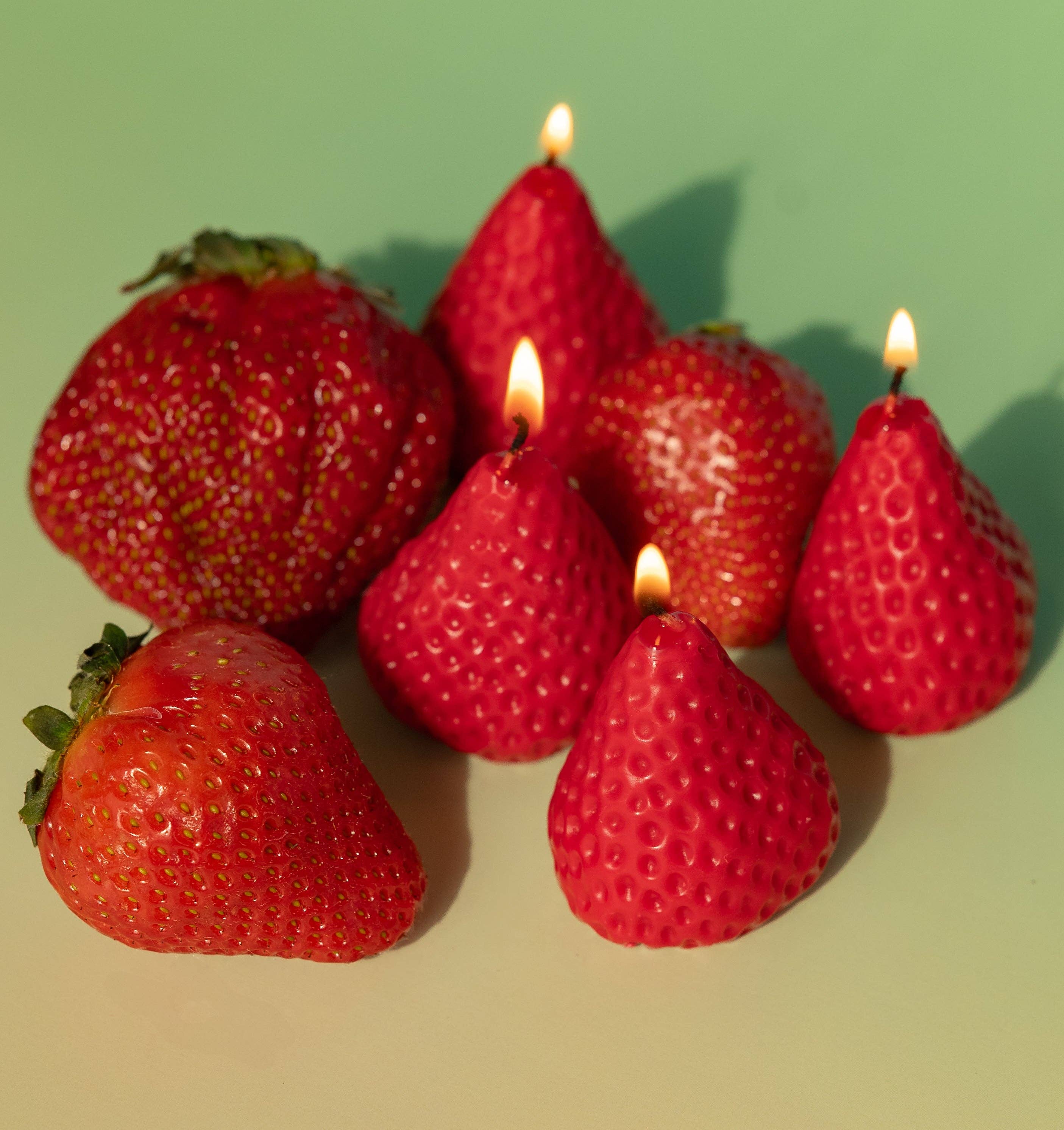 Candle Lume Strawberry Candles La Bomba Floristry Vancouver Canada Strawberry Candles