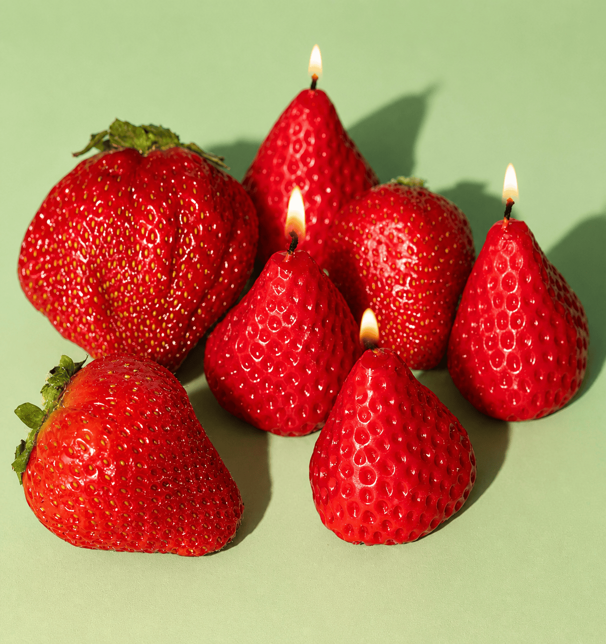 Candle Lume Strawberry Candles La Bomba Floristry Vancouver Canada Strawberry Candles