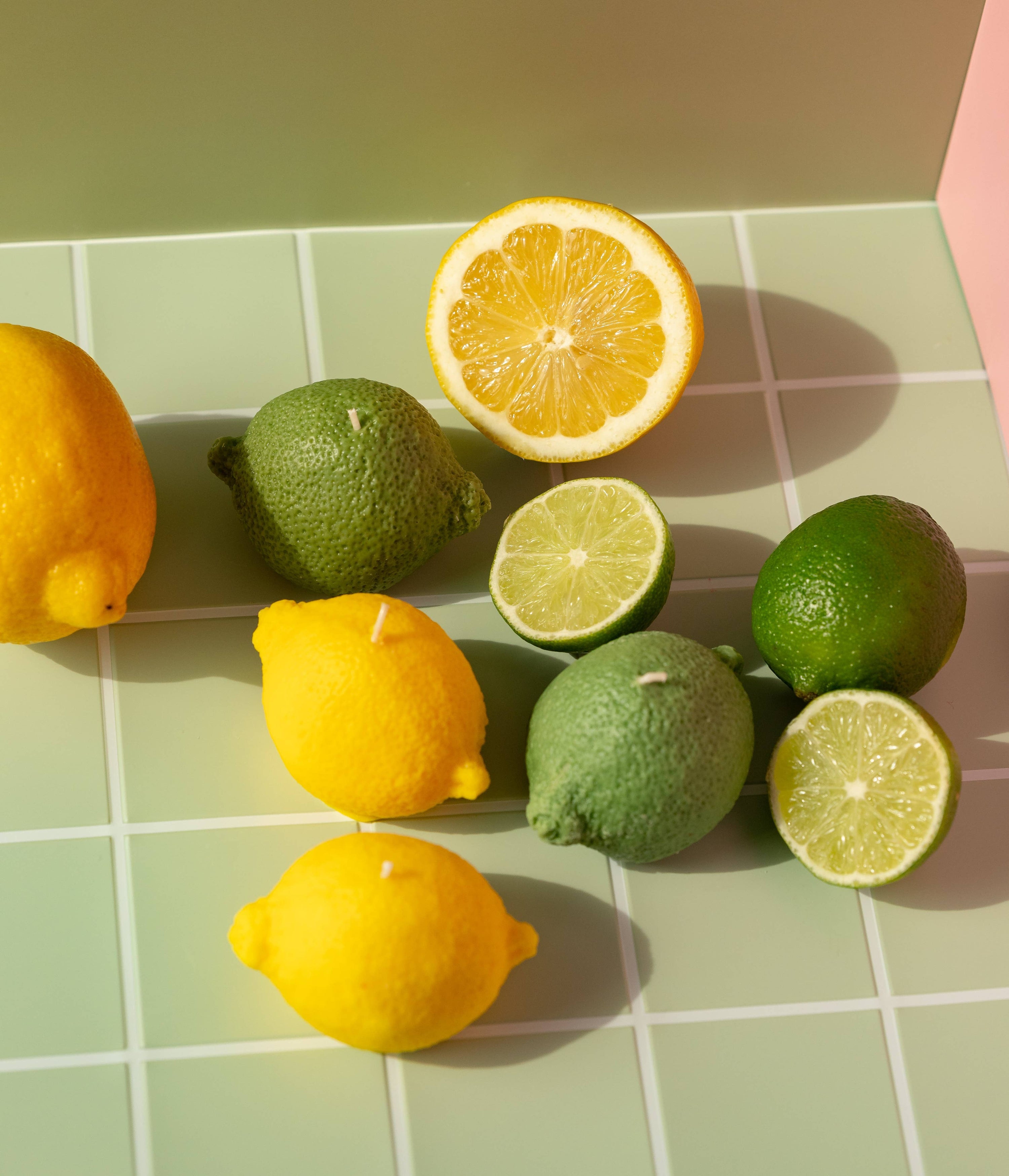 Candle Lume Yellow / Citus Balsam Lemon Candle La Bomba Floristry Vancouver Canada Lemon Candle