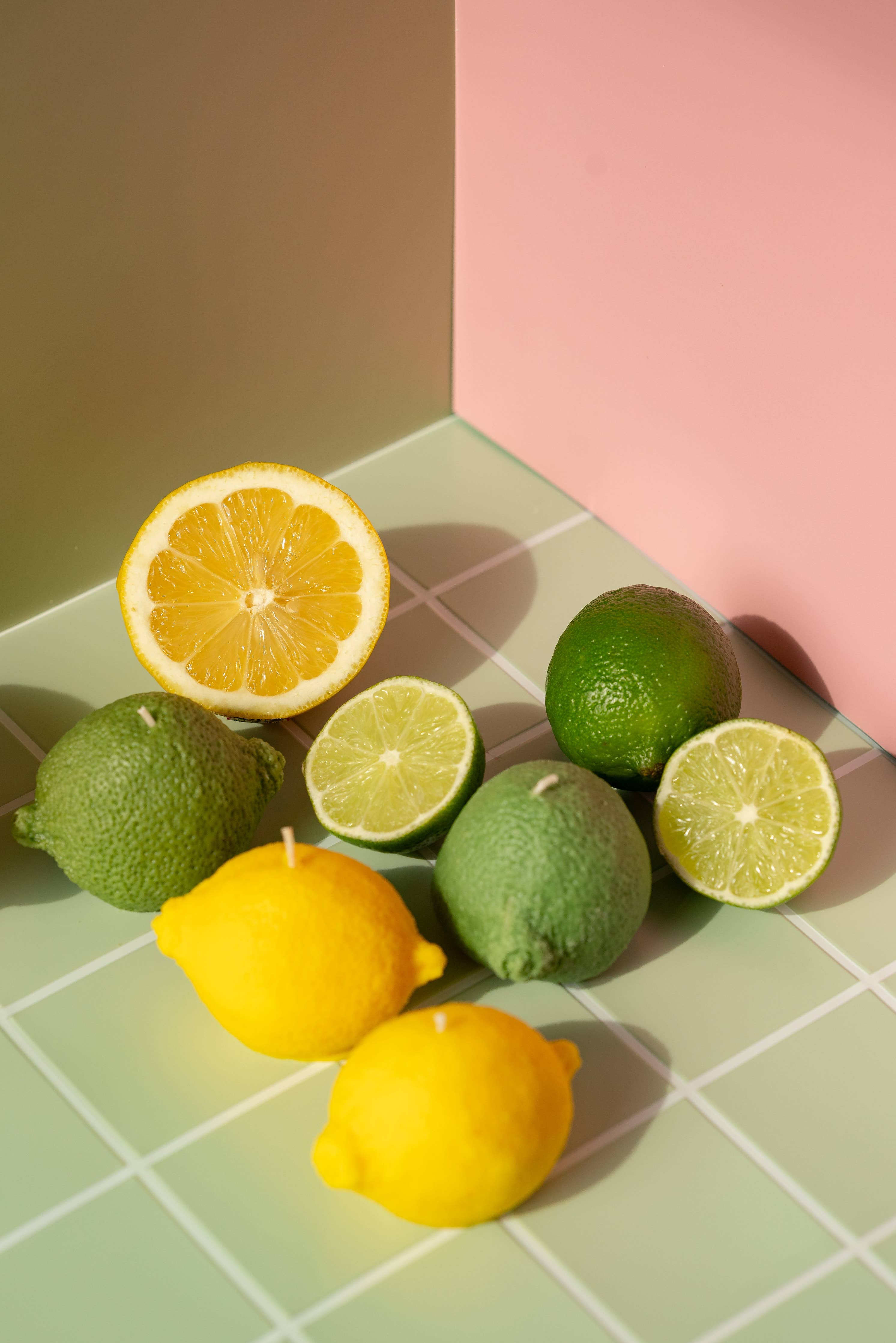 Candle Lume Yellow / Citus Balsam Lemon Candle La Bomba Floristry Vancouver Canada Lemon Candle