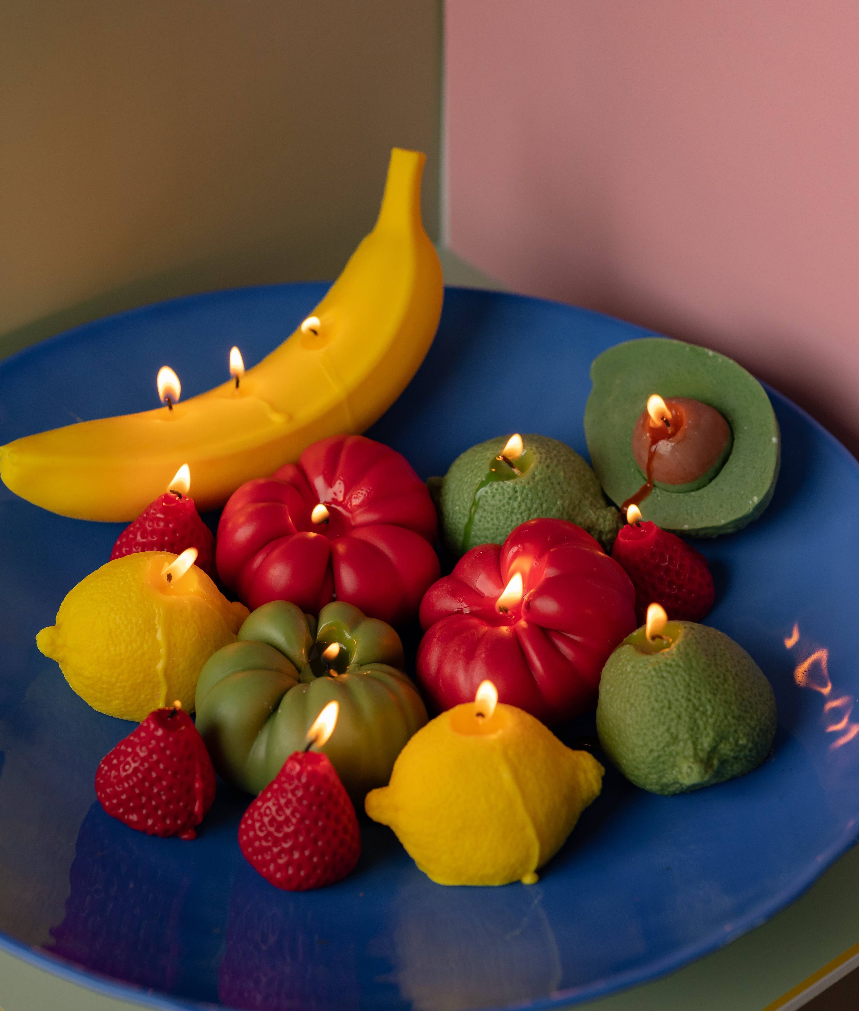 Candle Lume Yellow / Citus Balsam Lemon Candle La Bomba Floristry Vancouver Canada Lemon Candle