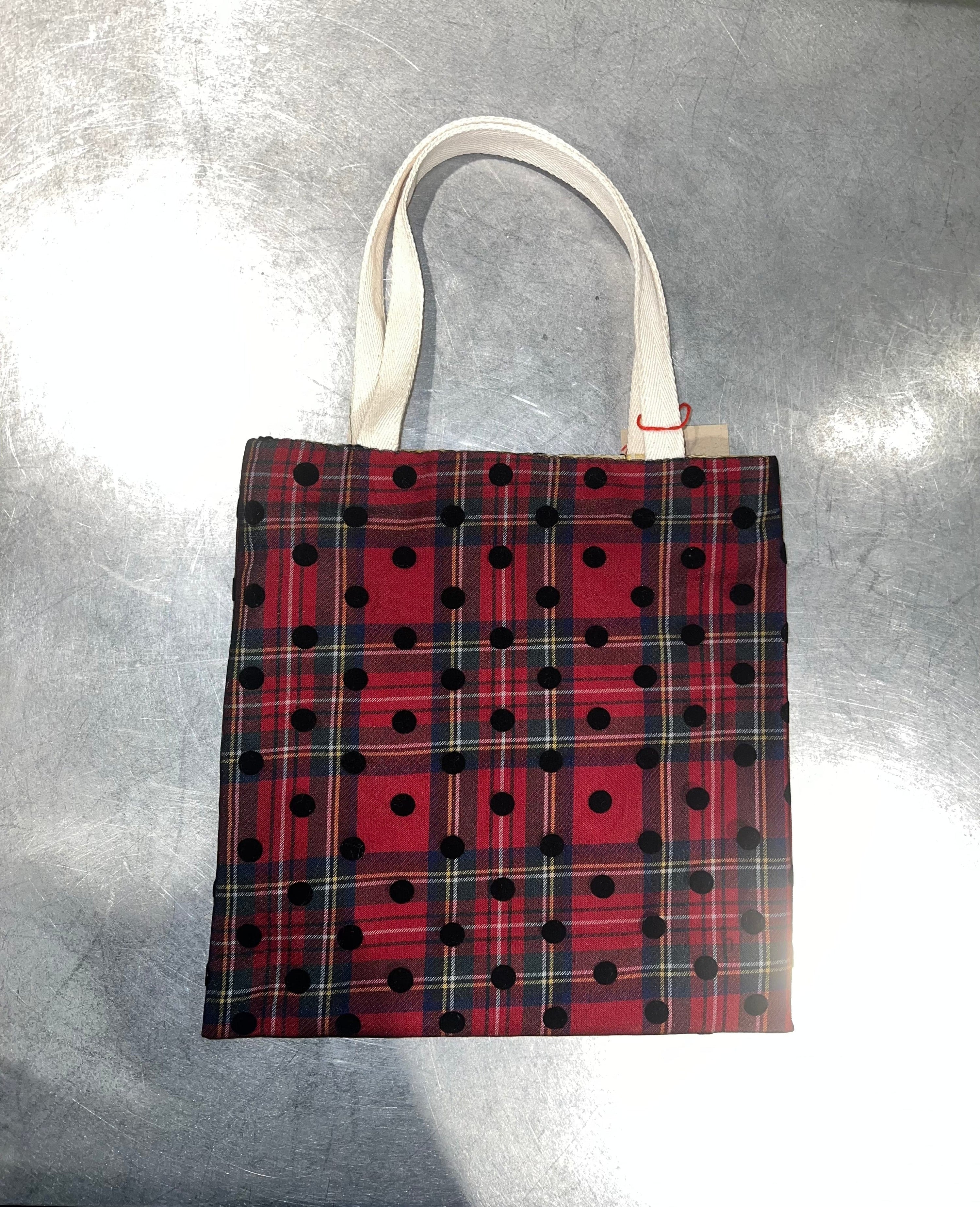 Hiro Yamamoto Polka dot + stripes Hiro Yamamoto- Tote Bags La Bomba Floristry Vancouver Canada Hiro Yamamoto- Tote Bags