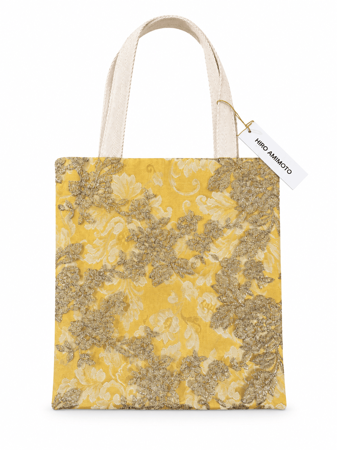 Hiro Yamamoto Yellow gold floral Hiro Yamamoto- Tote Bags La Bomba Floristry Vancouver Canada Hiro Yamamoto- Tote Bags