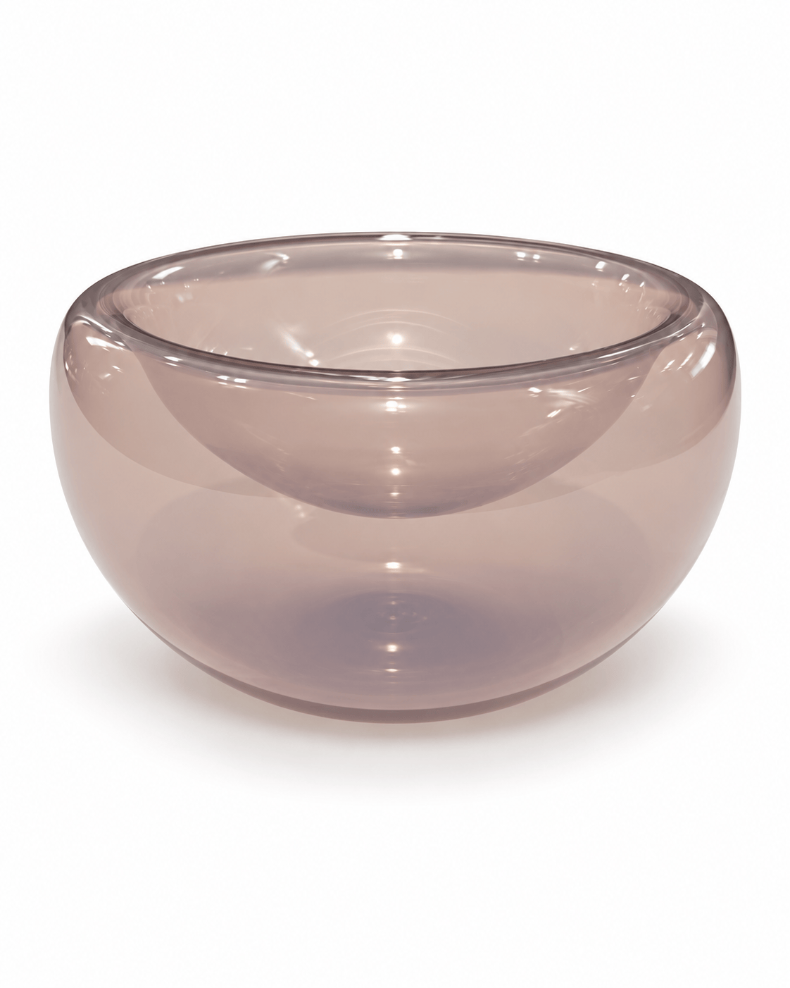 Jemma Van Osch Grey foggy transparent Jemma Van Osch Glass Bowl Small La Bomba Floristry Vancouver Canada Jemma Van Osch Glass Bowl Small