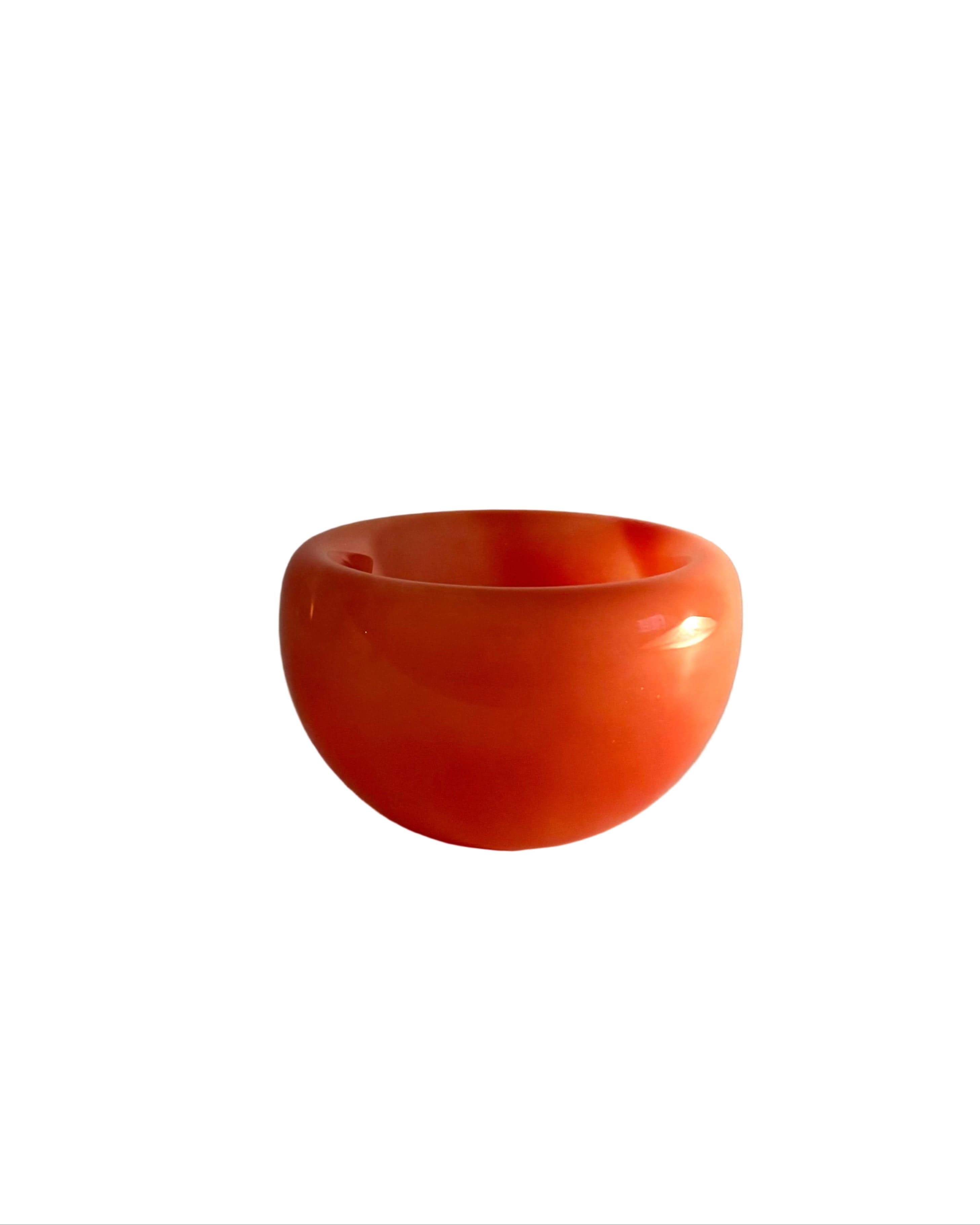 Jemma Van Osch Orange Jemma Van Osch Glass Bowl Small La Bomba Floristry Vancouver Canada Jemma Van Osch Glass Bowl Small