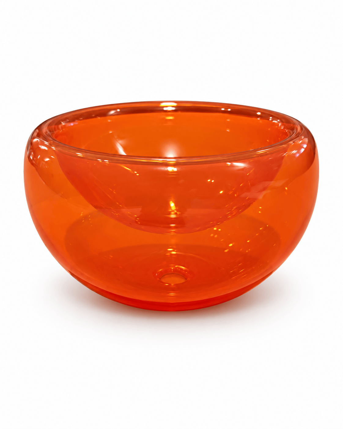 Jemma Van Osch Orange transparent Jemma Van Osch Glass Bowl Small La Bomba Floristry Vancouver Canada Jemma Van Osch Glass Bowl Small