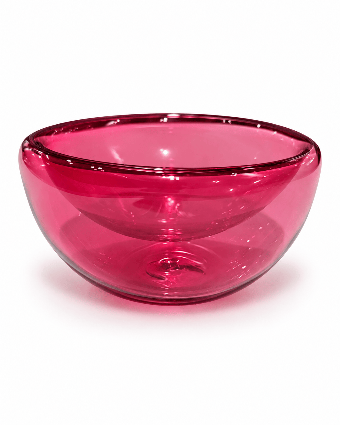 Jemma Van Osch Pink transparent Jemma Van Osch Glass Bowl Small La Bomba Floristry Vancouver Canada Jemma Van Osch Glass Bowl Small