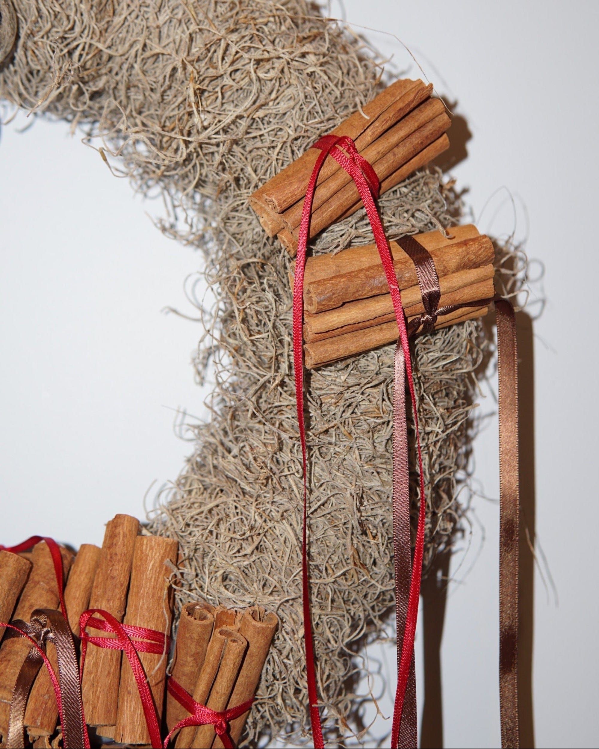 La Bomba Floristry Flowers Cinnamon Frost Wreath 14" La Bomba Floristry Vancouver Canada Cinnamon Frost Wreath 14"