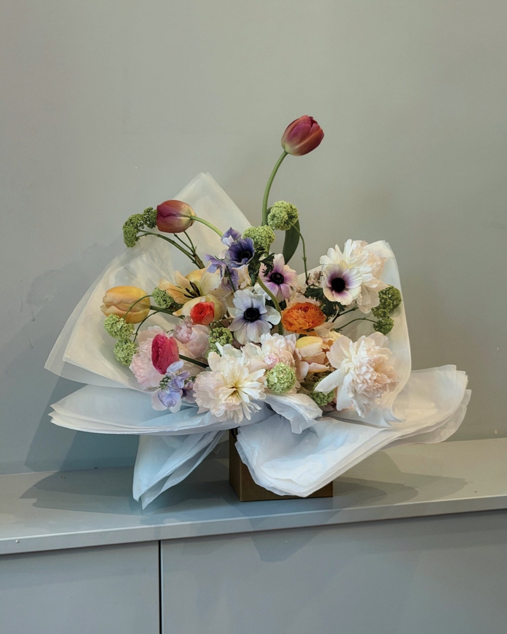 La Bomba Floristry Flowers Mother's Day Mixed Spring Arrangement La Bomba Floristry Vancouver Canada Mother's Day Mixed Spring Arrangement