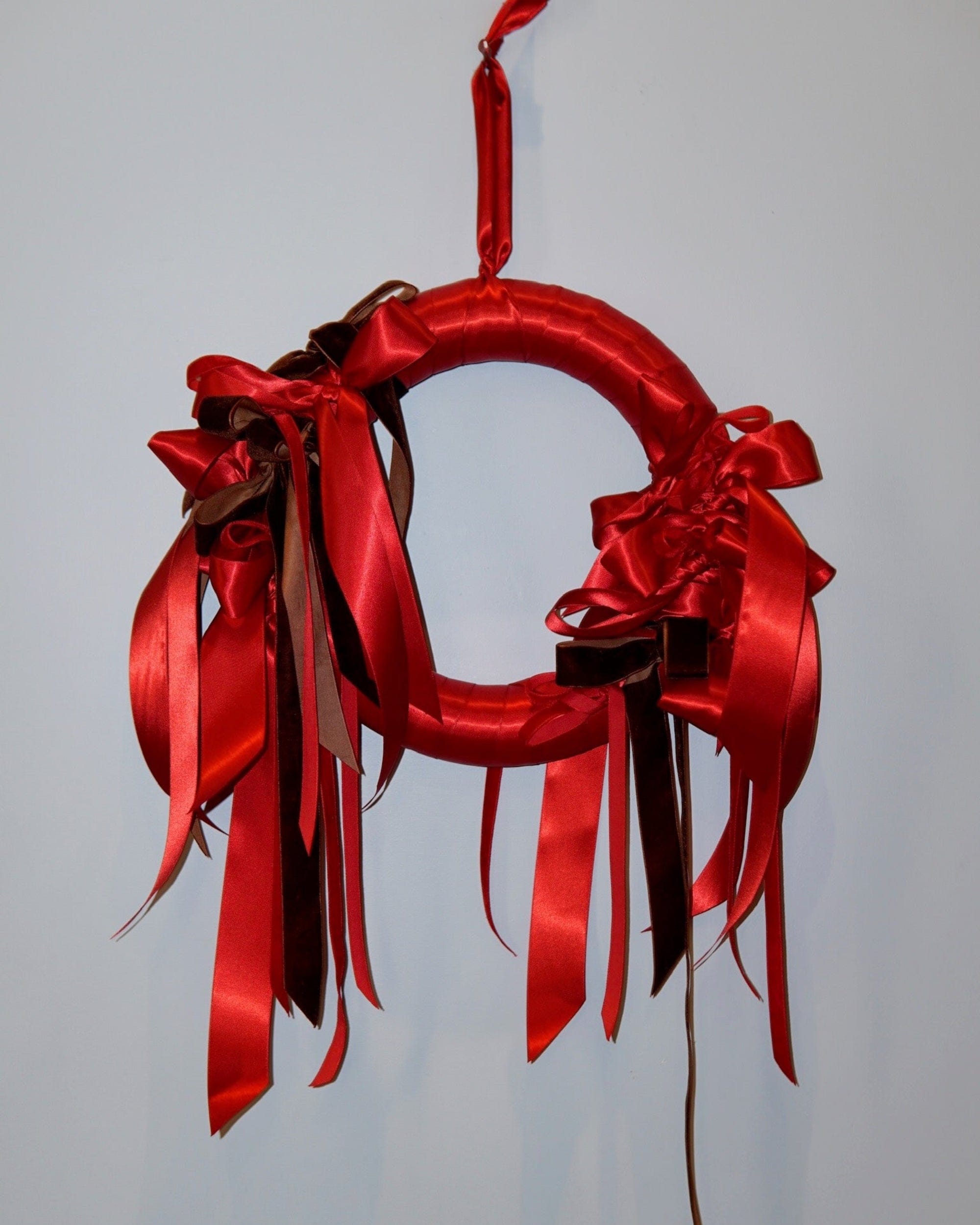 La Bomba Floristry Flowers Petite Rouge Wreath 10" La Bomba Floristry Vancouver Canada Petite Rouge Wreath 10"