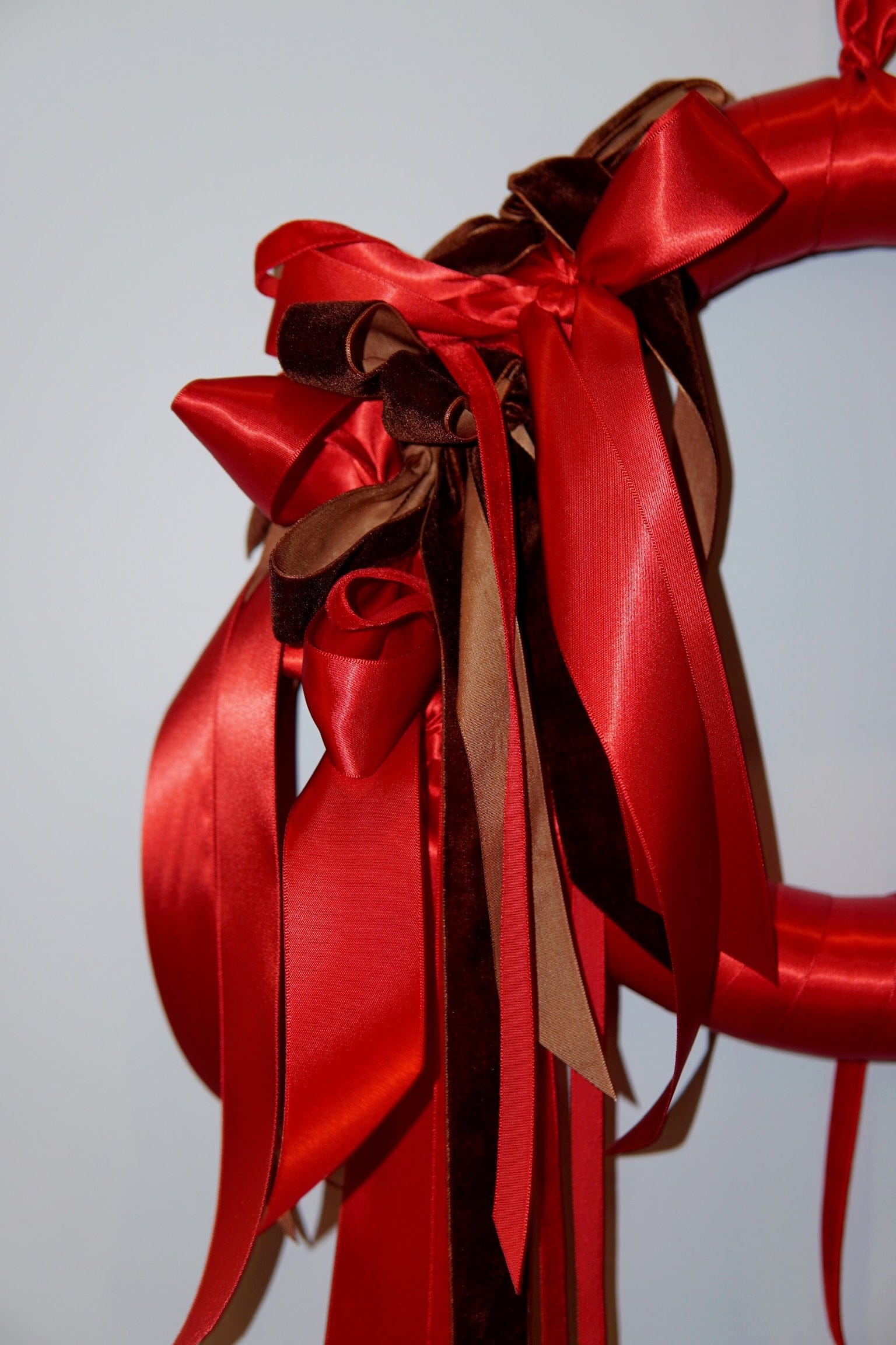 La Bomba Floristry Flowers Petite Rouge Wreath 10" La Bomba Floristry Vancouver Canada Petite Rouge Wreath 10"