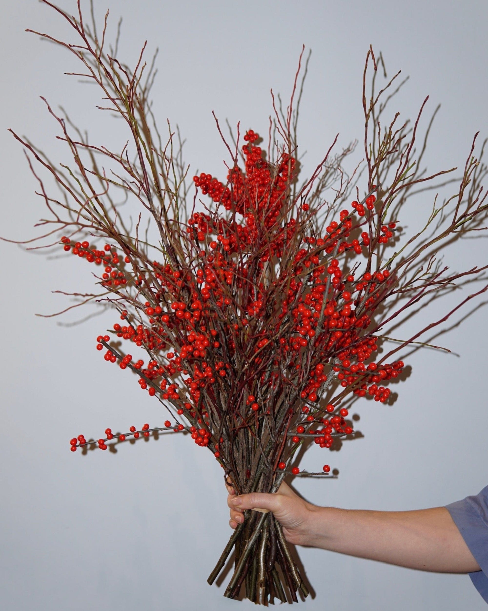 La Bomba Floristry Flowers Winterberry Branch Cluster La Bomba Floristry Vancouver Canada Winterberry Branch Cluster