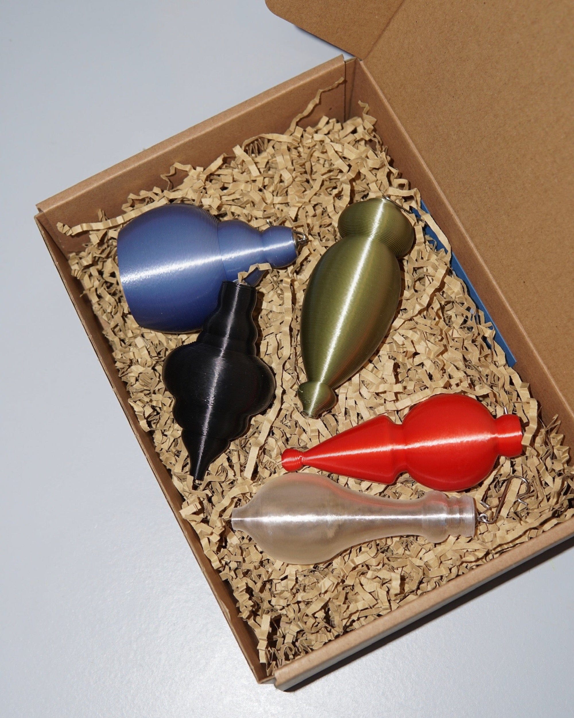 La Bomba Floristry Mixed Colours Stooludio Ornaments - Set of 5 La Bomba Floristry Vancouver Canada Stooludio Ornaments - Set of 5