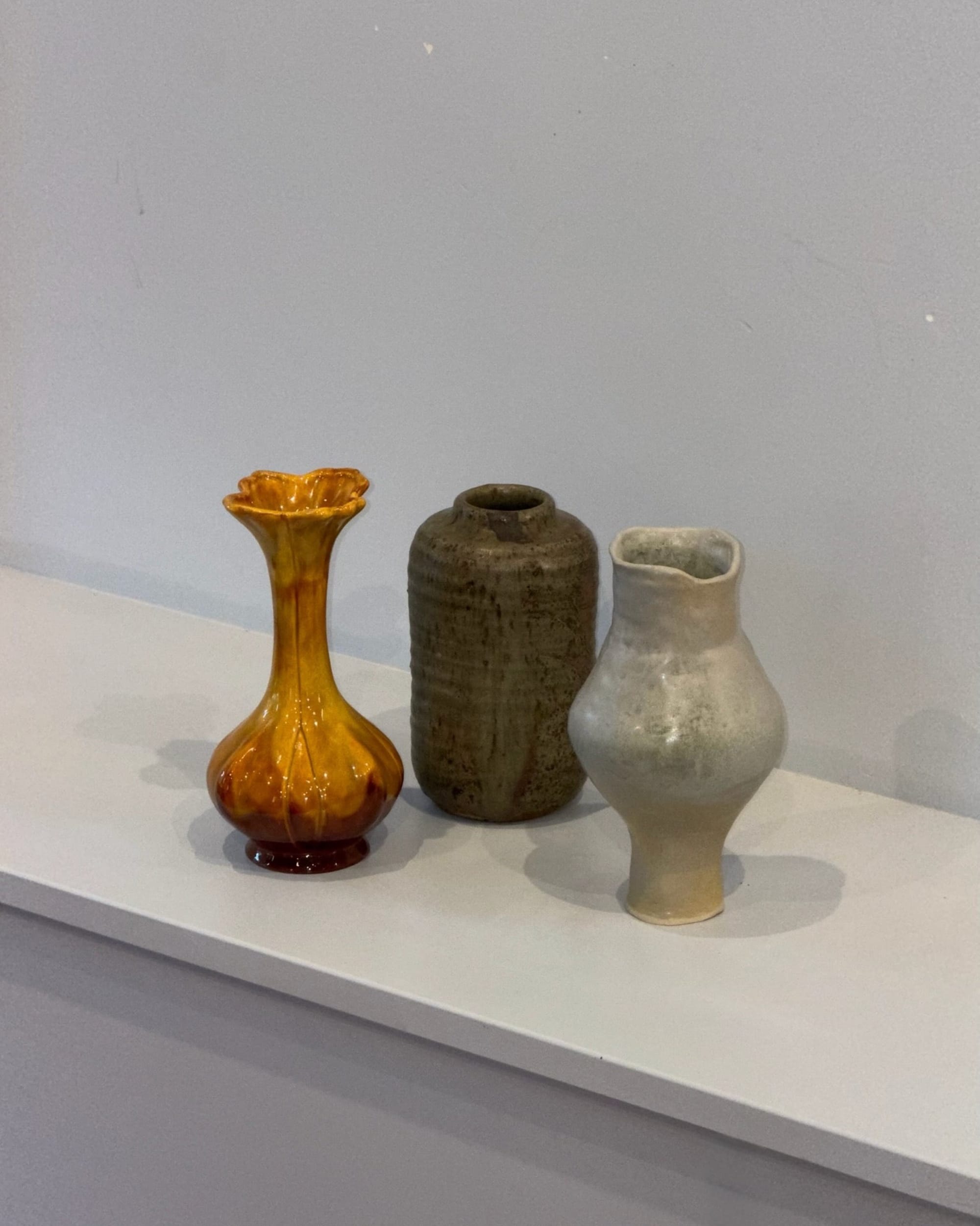 La Bomba Home Decor Found Amber Glass Bud Vase La Bomba Floristry Vancouver Canada Found Amber Glass Bud Vase