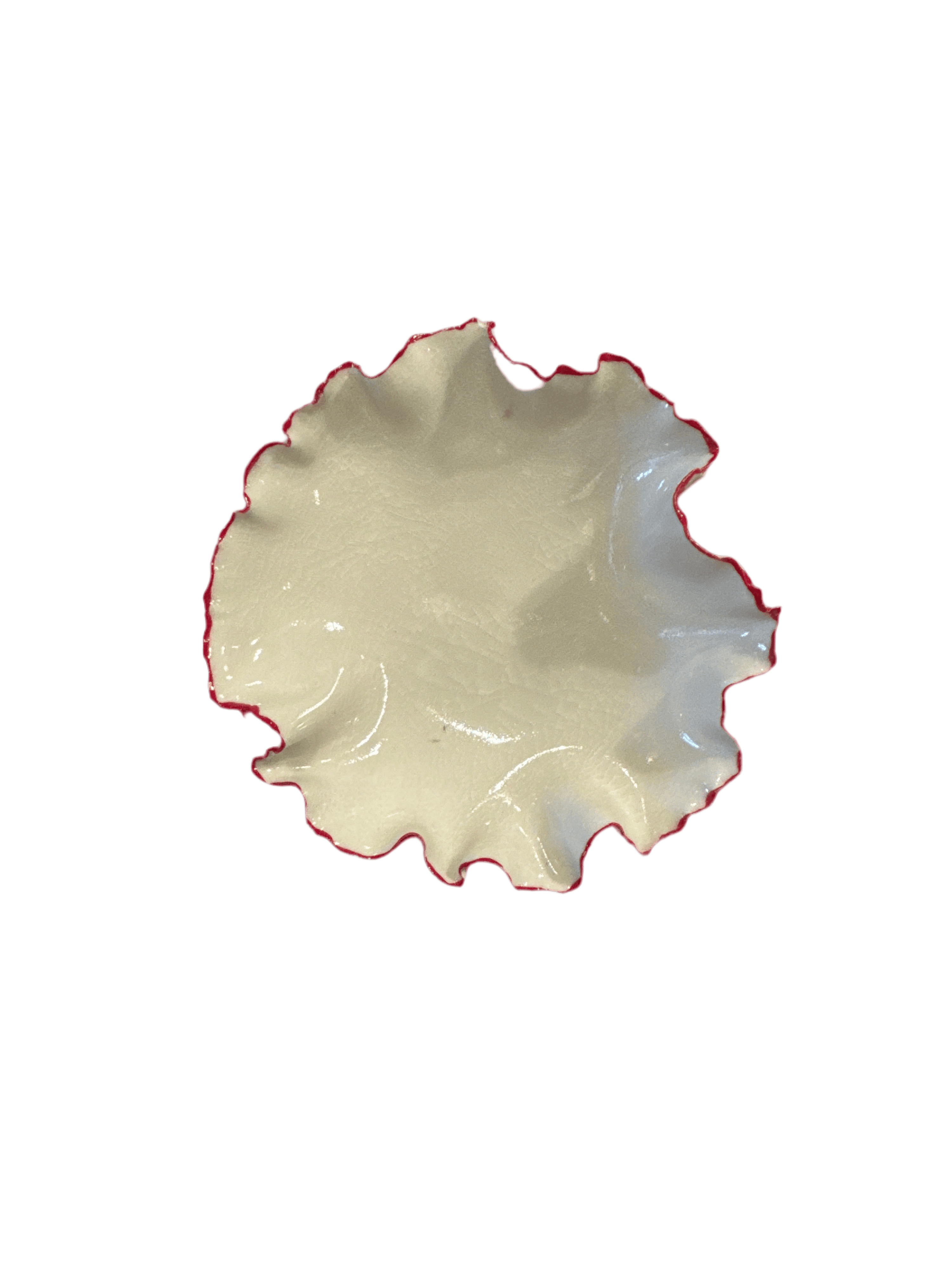 Nathalee Paolinelli 0027 Nathalee Paolinelli - Small Ruffle Bowl (NP0024-28) La Bomba Floristry Vancouver Canada Nathalee Paolinelli - Small Ruffle Bowl (NP0024-28)