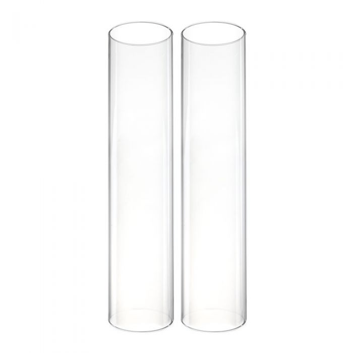 Sweet Home Deco Candle Holder Mixture Glass Dual Use Pillar/Taper Candle Holders, Clear La Bomba Floristry Vancouver Canada Glass Dual Use Pillar/Taper Candle Holders, Clear
