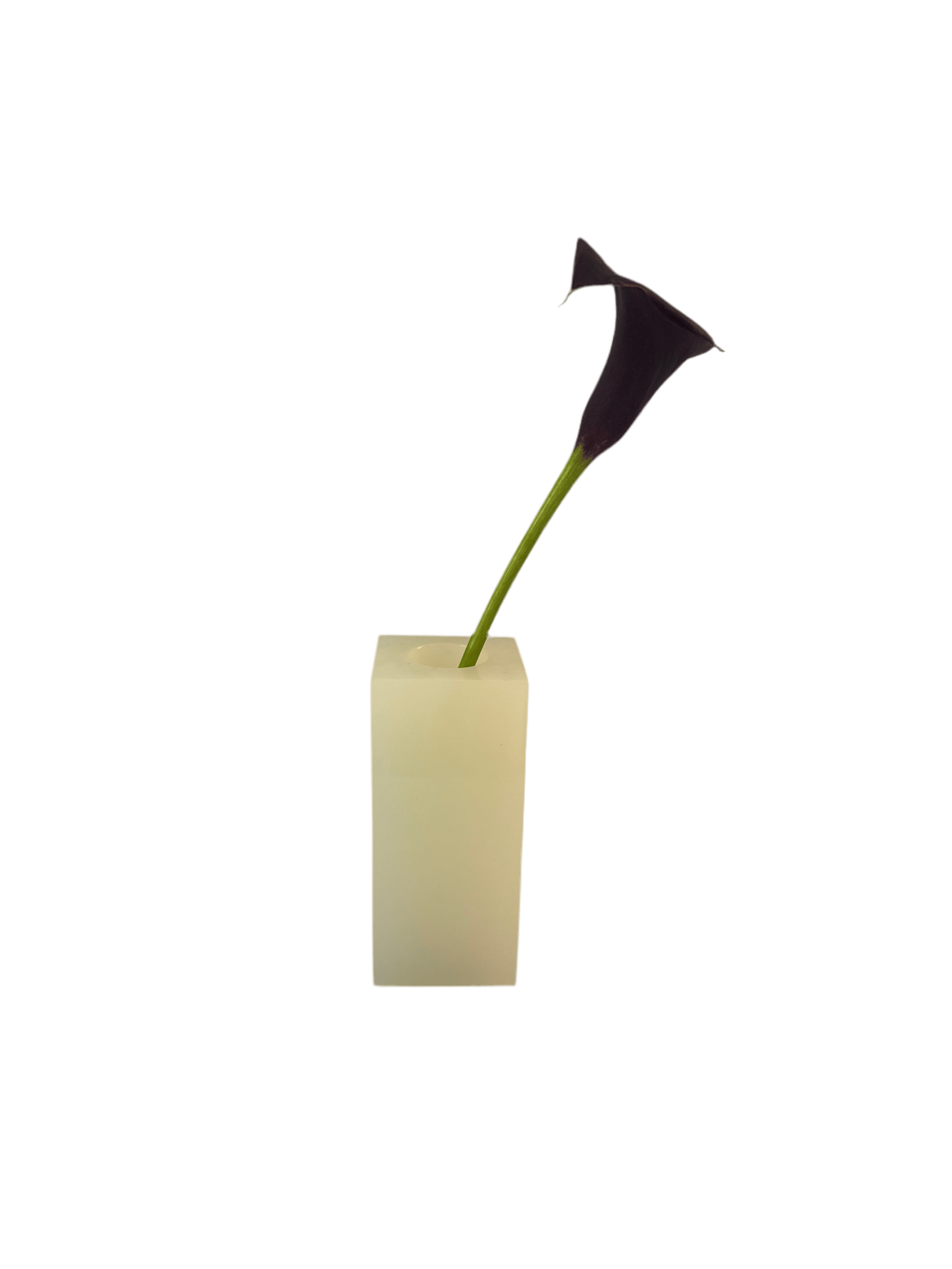 Urban Eden Resin Column Vase (small) La Bomba Floristry Vancouver Canada Resin Column Vase (small)