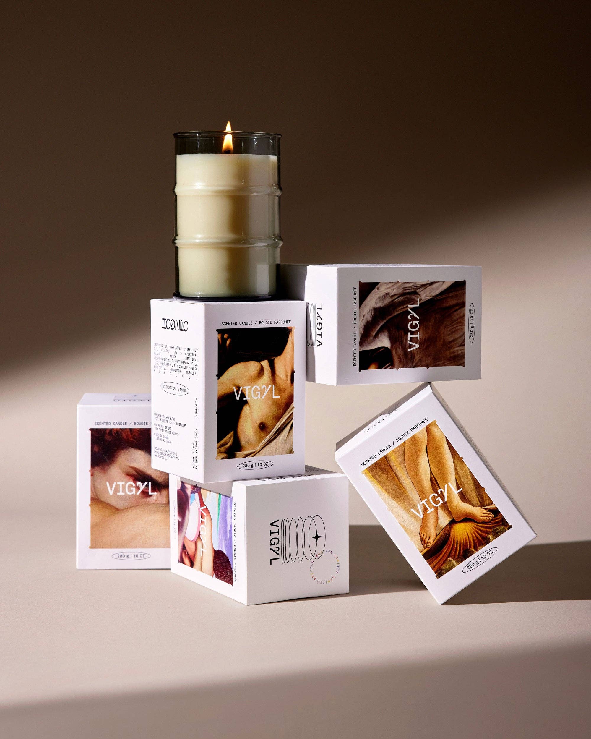 VIGYL Iconic Candle 10 oz La Bomba Floristry Vancouver Canada Iconic Candle 10 oz